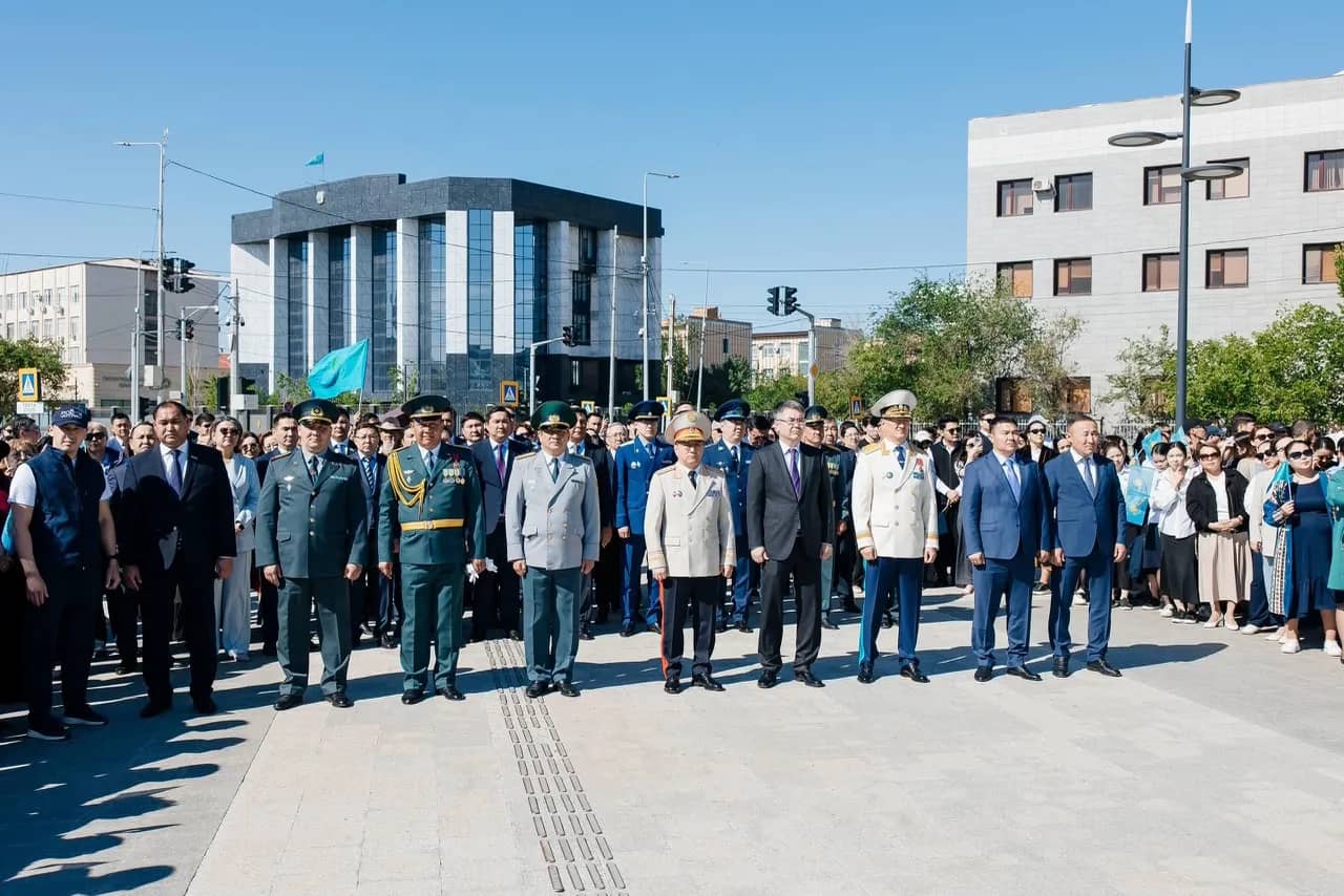 Атырауда Мемлекеттік рәміздер күні салтанатты түрде аталып өтті