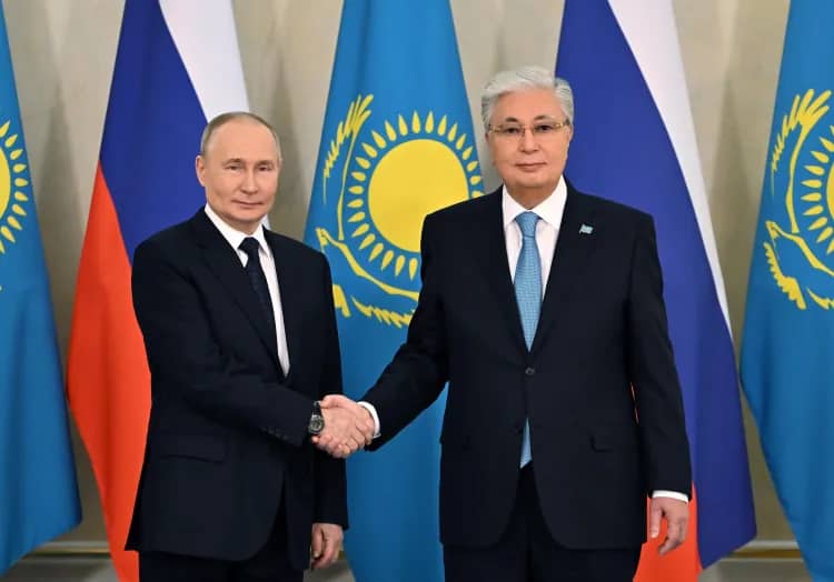 27 мамырда Ресей Президенті Владимир Путин Астанаға келеді