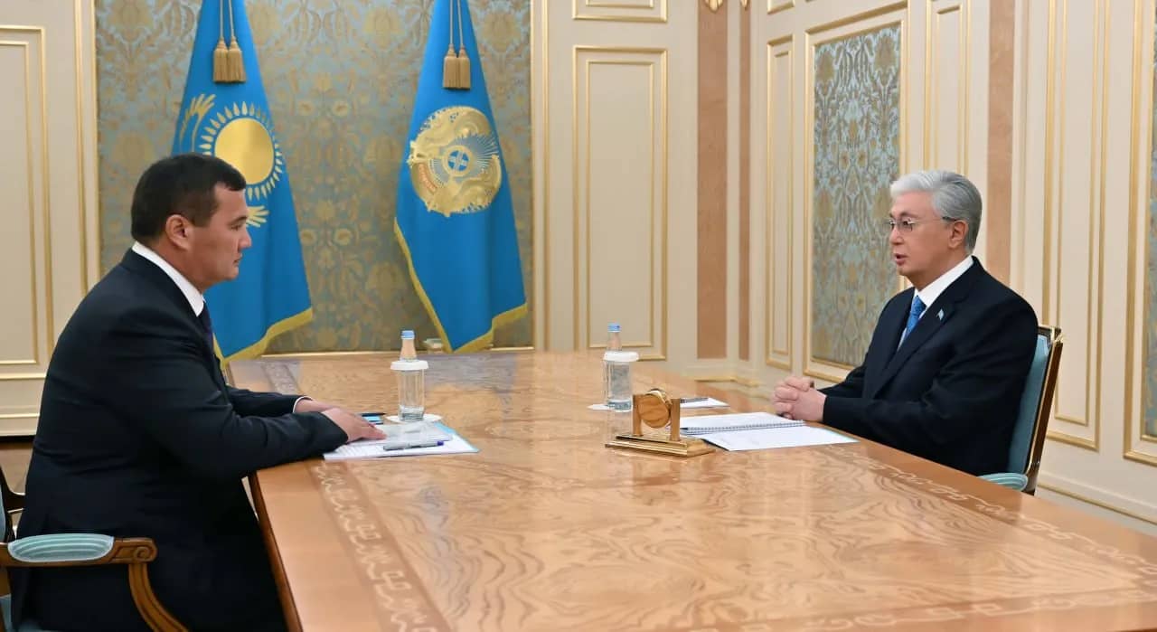 Тоқаев Нәлібаевты қабылдады: инфрақұрылым мен өнеркәсіпті дамыту міндеттелді