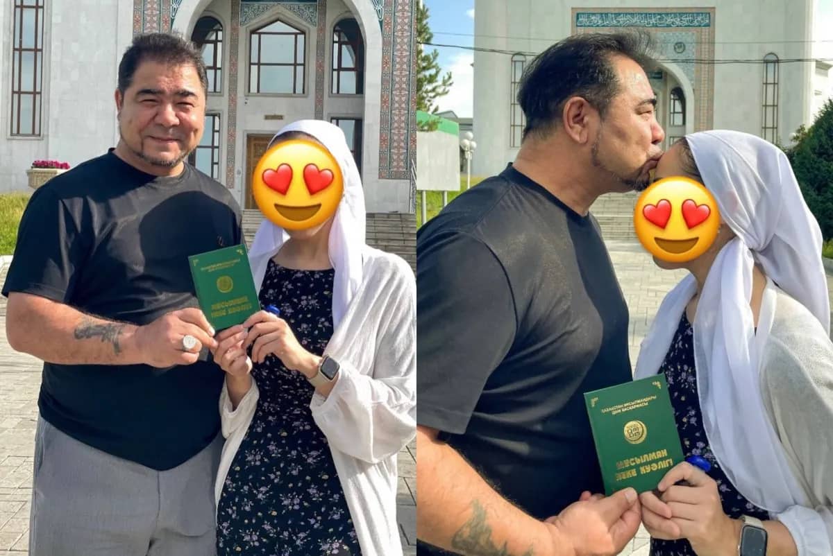 «Өзімнен 25 жас кіші»: танымал әзілкеш Қажет Смағұл кезекті рет үйленді (ФОТО)