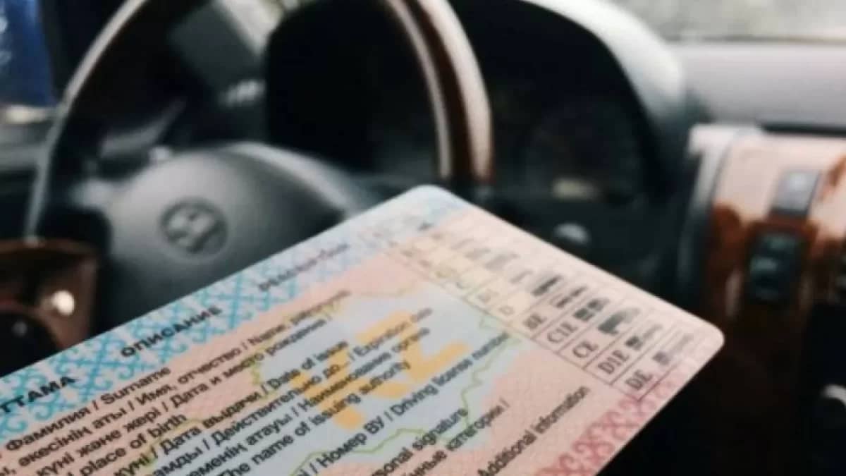Қазақстанда кейінгі үш жылда 60 мың жүргізуші куәлігі заңсыз берілген
