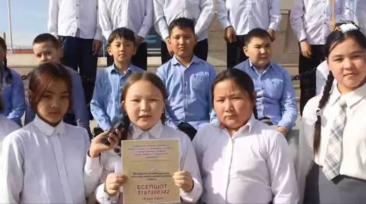 Шетелдегі қазақ балалары да Қазақстанға көмек жинап жатыр (ВИДЕО)