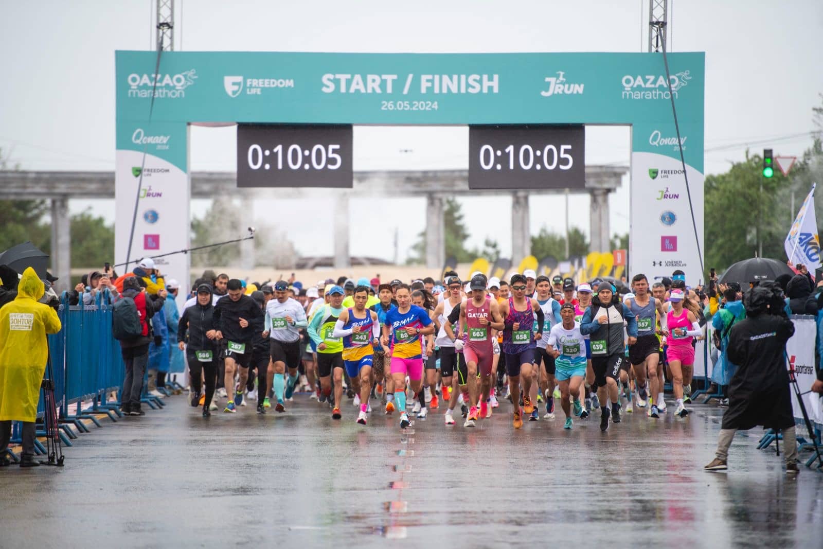 Ұлт саулығы үшін: Қонаевта «QAZAQ MARATHON» басталды