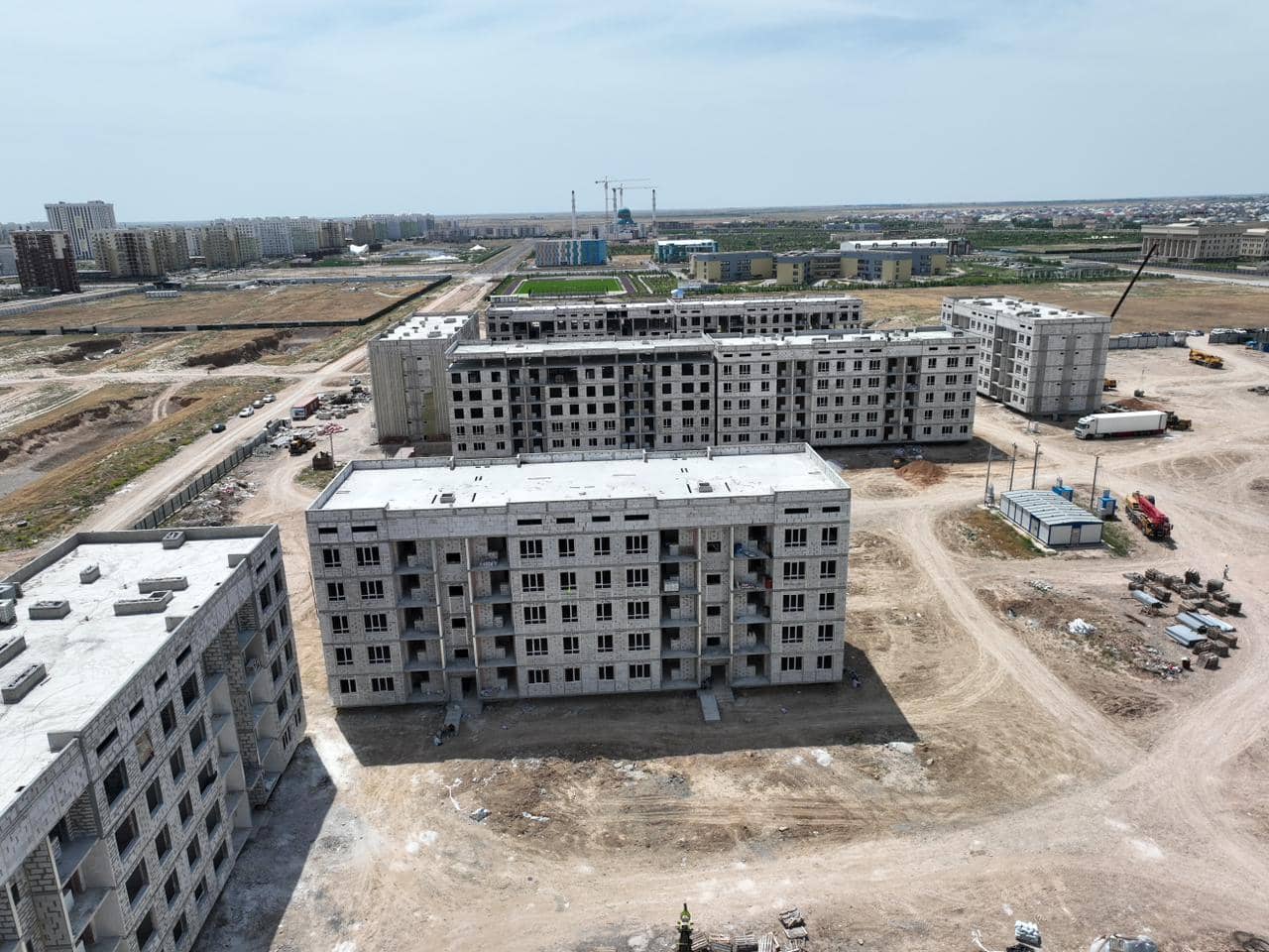 Құрылыс нысандарының сапасы облыс әкімінің жіті бақылауында - Тұрашбеков