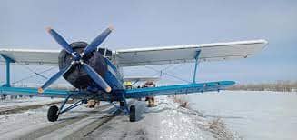 Арқалықта апатқа ұшыраған АН-2 ұшағы инфаркт алған науқасты тасымалдаған