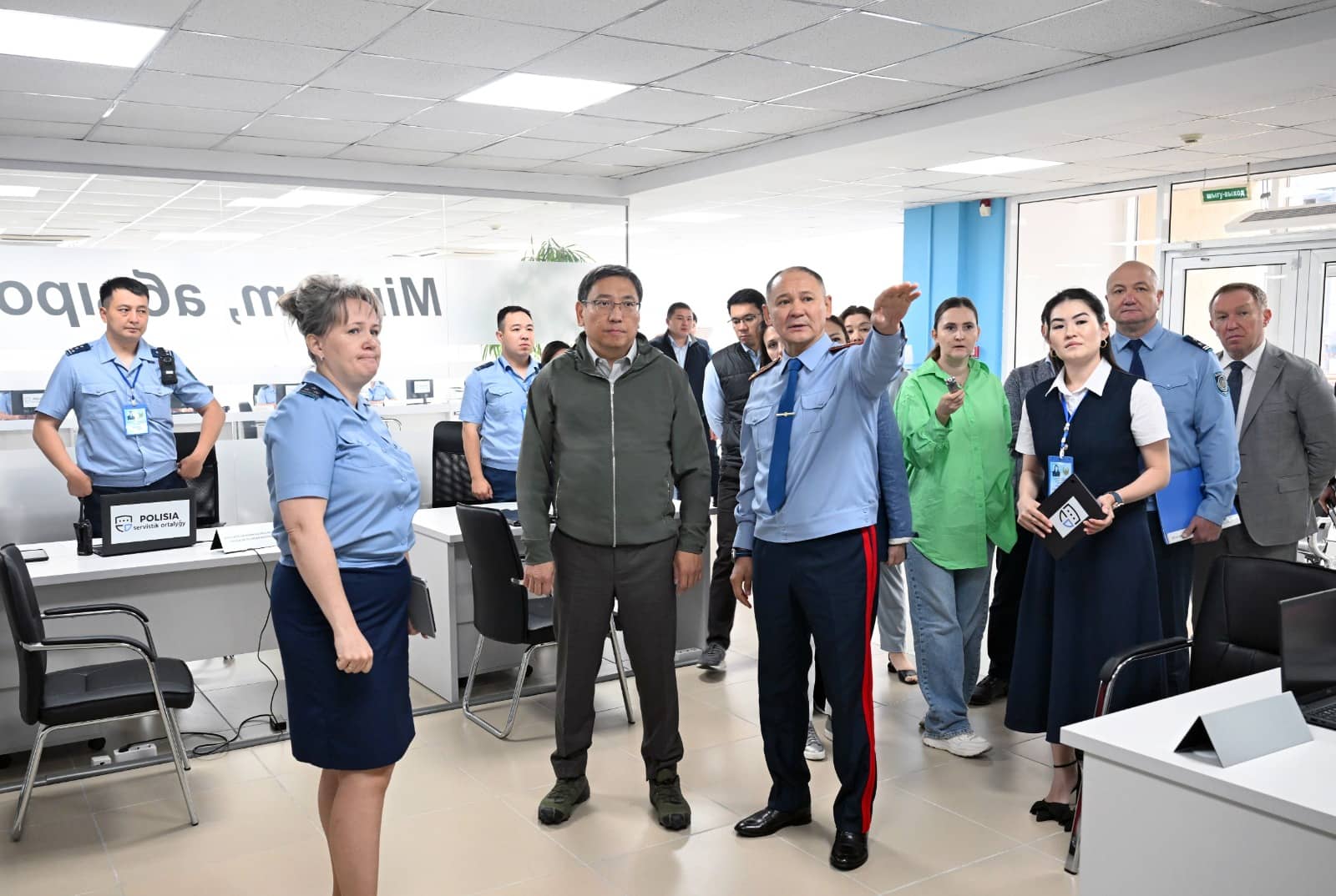 Алматыдағы полицияның сервистік орталықтарында 55 қызмет түрі көрсетіледі
