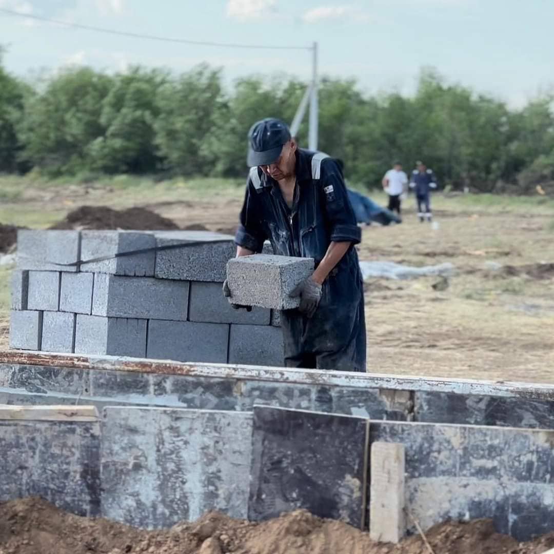 В ЗКО ведется строительство 450 домов для дачников, пострадавших от паводка