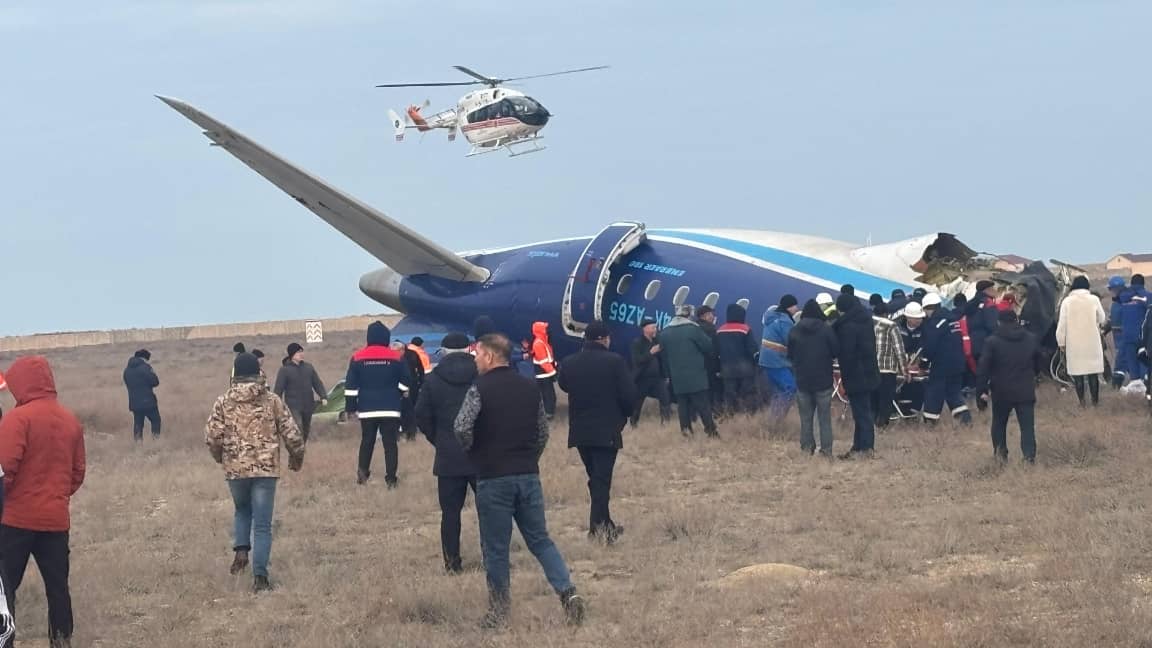 Қазақстанның Көлік министрлігі Ақтау маңындағы ұшақ апатына қатысты шұғыл мәлімдеме жасады