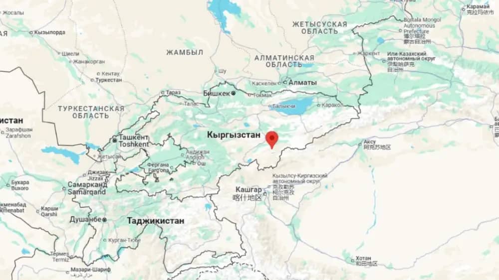 Түнде Қырғызстанда жер сілкінісі болды