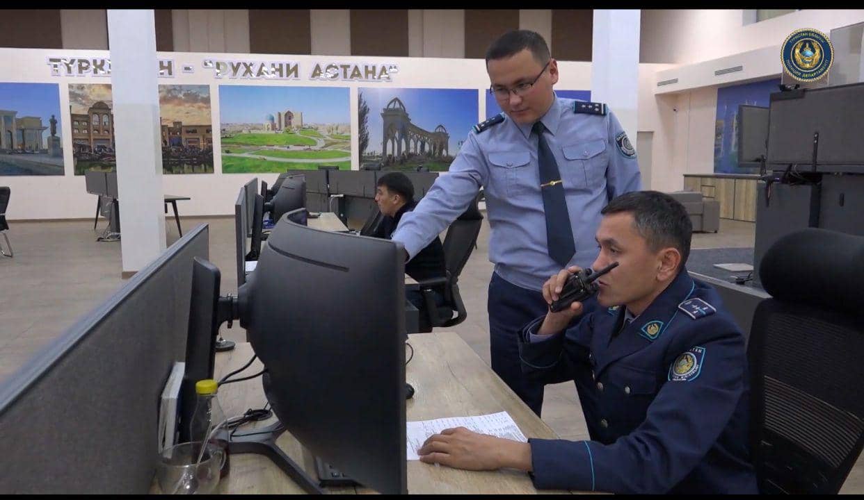 Түркістан облысында жаңа жыл түні полицияға 200-ден астам шағым түскен