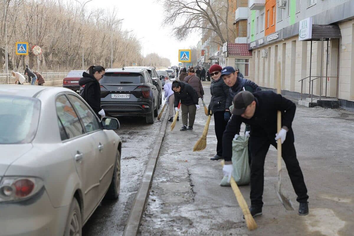 «Таза Қазақстан»: Жезқазғандағы сенбілікке 8 мың адам қатысты