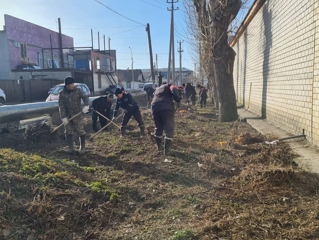 Көкшетауда «Таза Қазақстан» акциясы аясында жалпықалалық сенбілік өтті