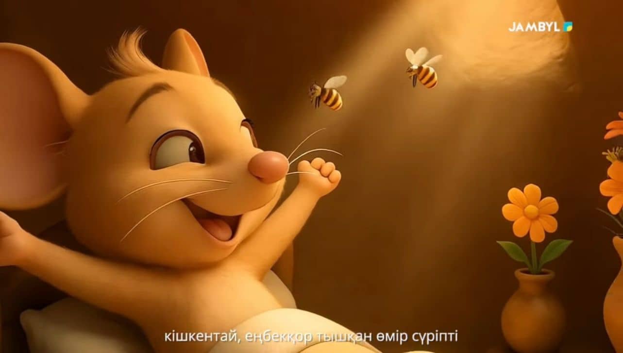 Жамбылда ЖИ арқылы тұңғыш қазақ ертегісі жасалды