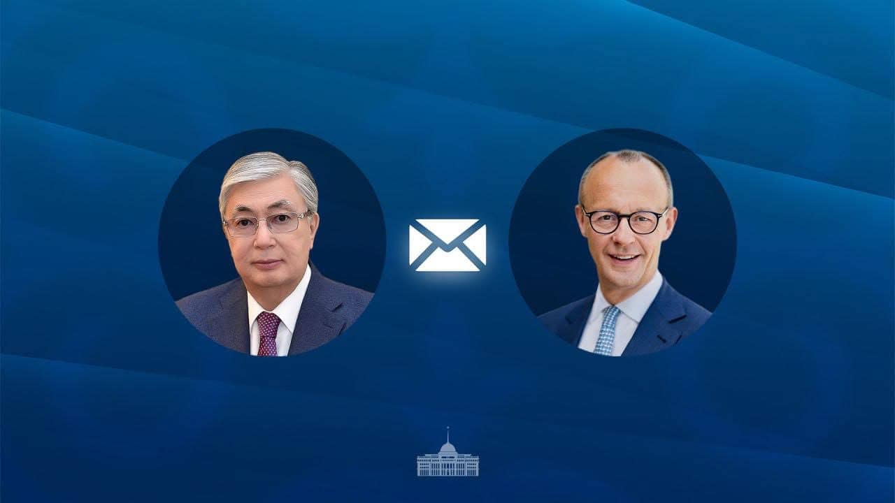 Тоқаев Германияның жаңа Канцлері Мерцті қызметімен құттықтады