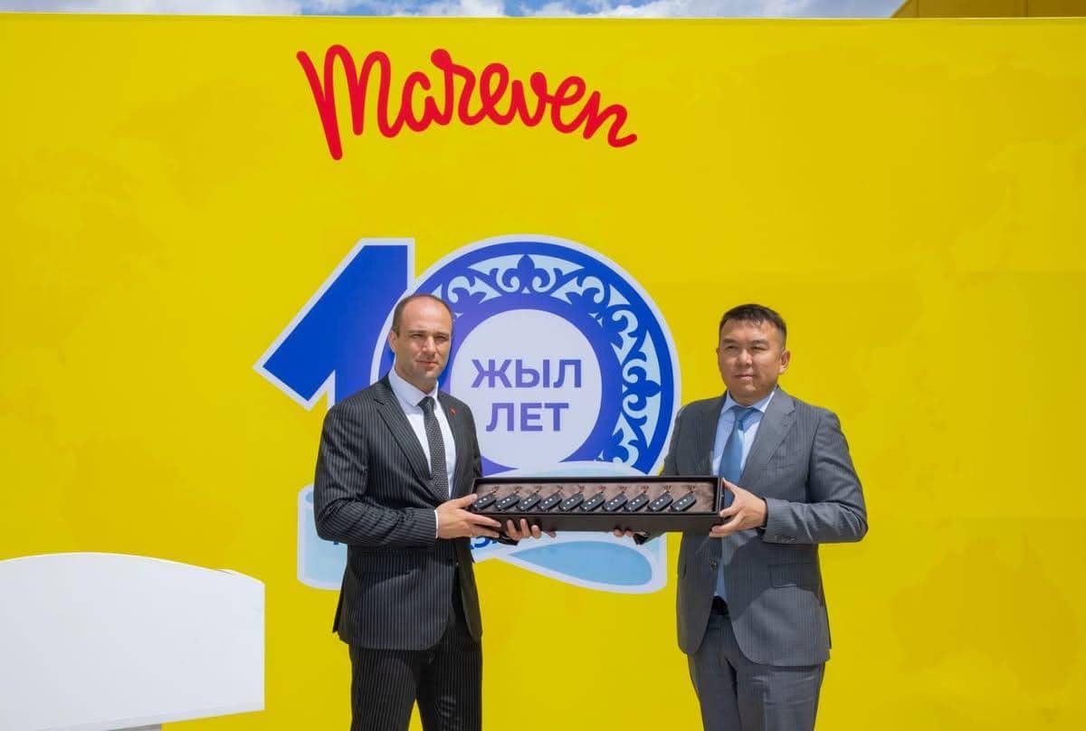 «Маревен Фуд Тянь-Шань» компаниясы 10 жедел жәрдем көлігін сыйға тартты