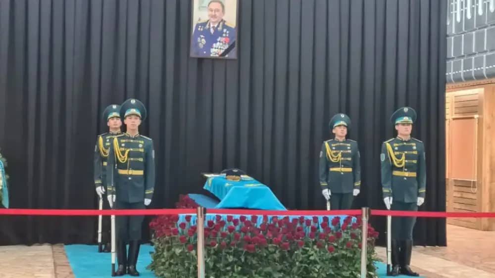 Алматыда ғарышкер Талғат Мұсабаевпен қоштасу рәсімі өтіп жатыр