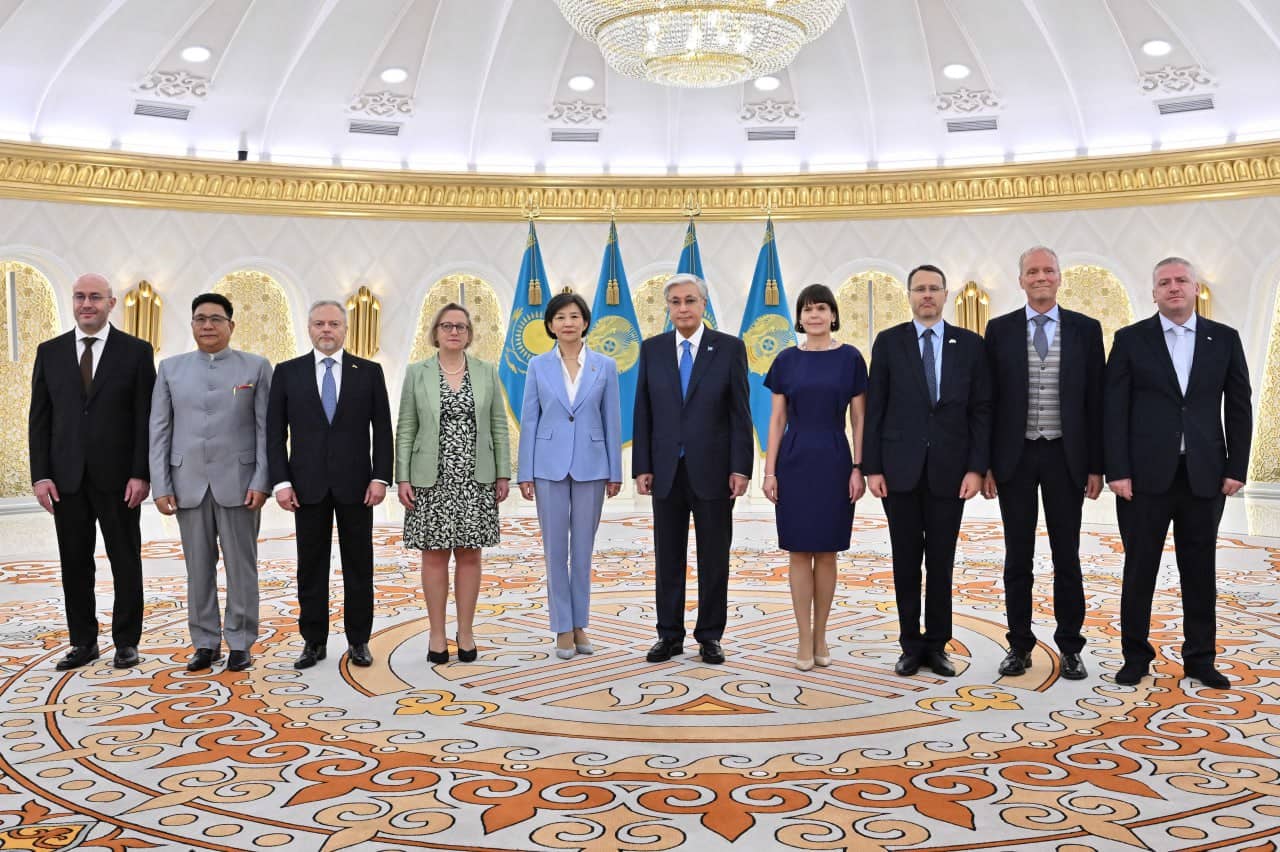 Тоқаев бірқатар мемлекеттің елшілерінен сенім грамоталарын қабылдады