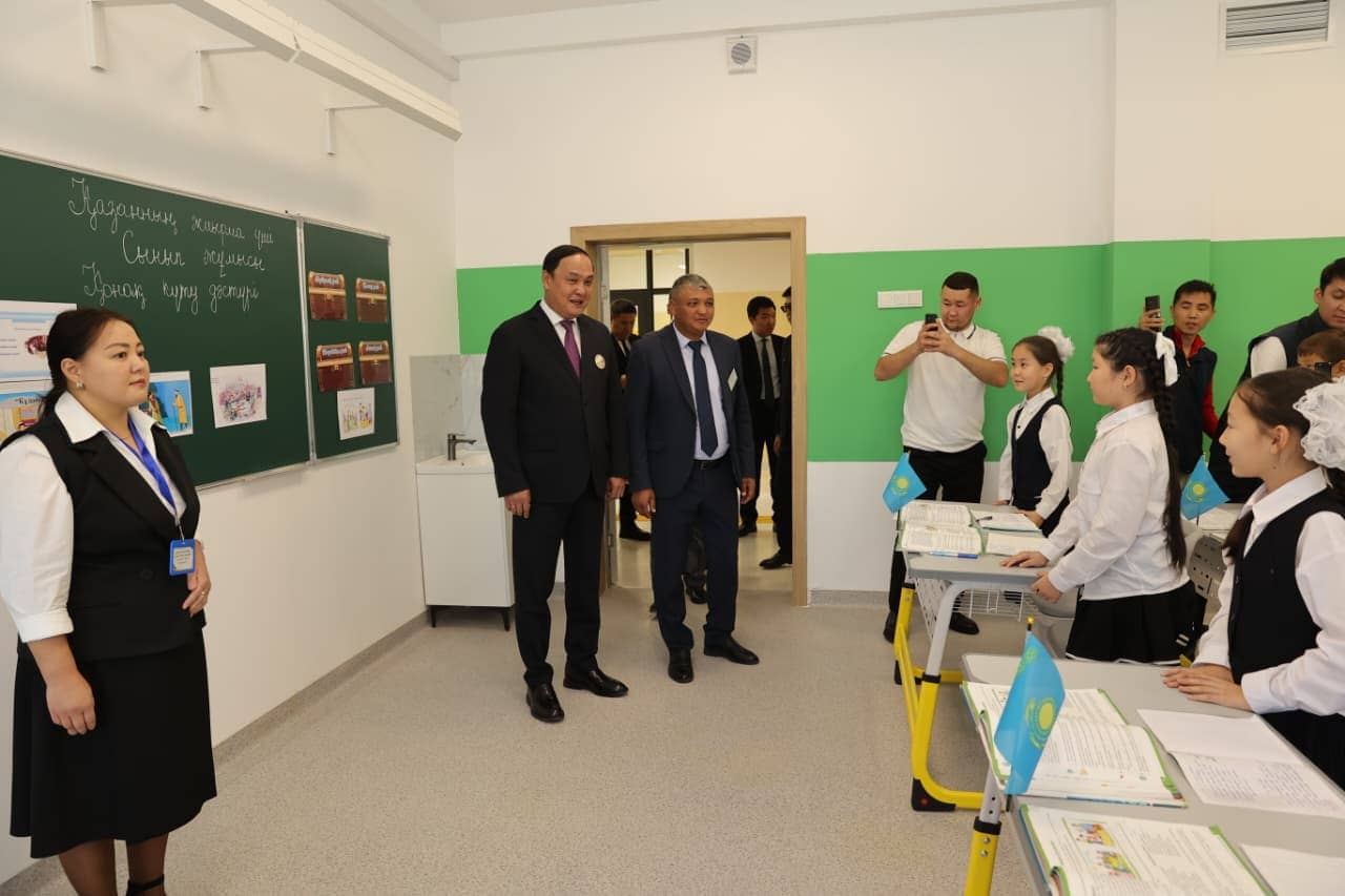 Қордайда «Келешек мектептері» ұлттық жобасы аясында екі жаңа білім ошағы ашылды
