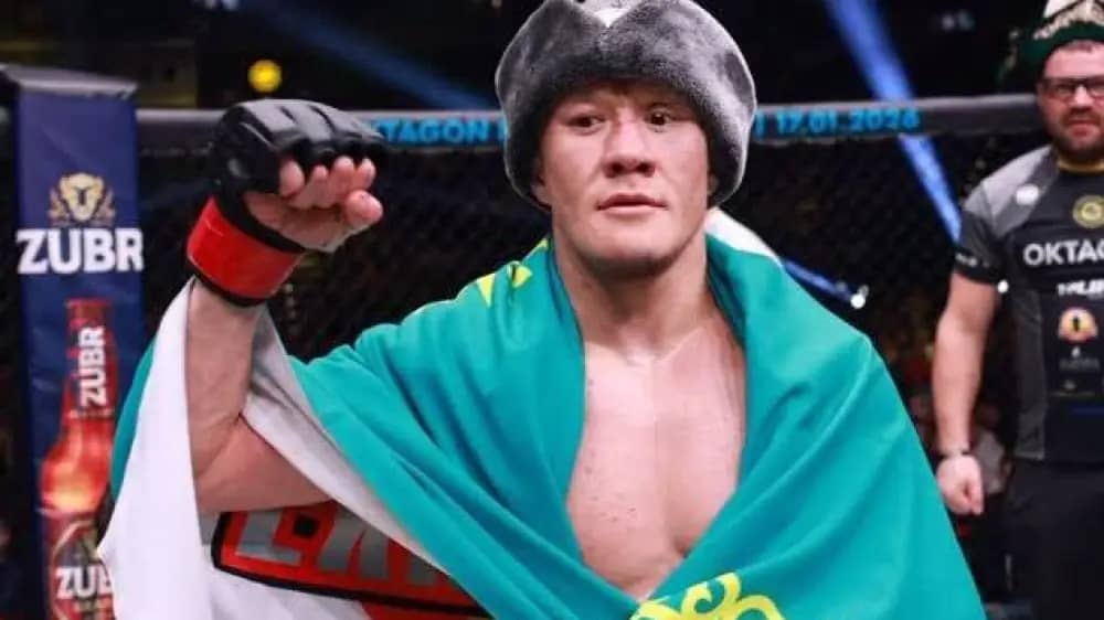 Жалғас Жұмағұлов Прагада Oktagon 81 турнирінде белбеуін қорғап, мерзімінен бұрын жеңді