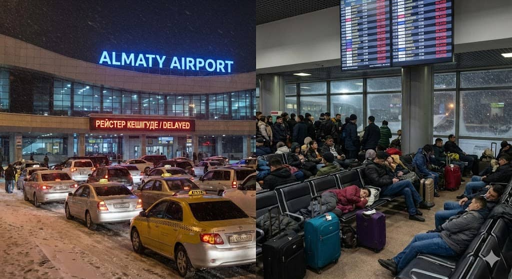 Сапарға шығар алдында анықта: ұшақтар кешігіп, Алматы әуежайындағы жағдай ушықты