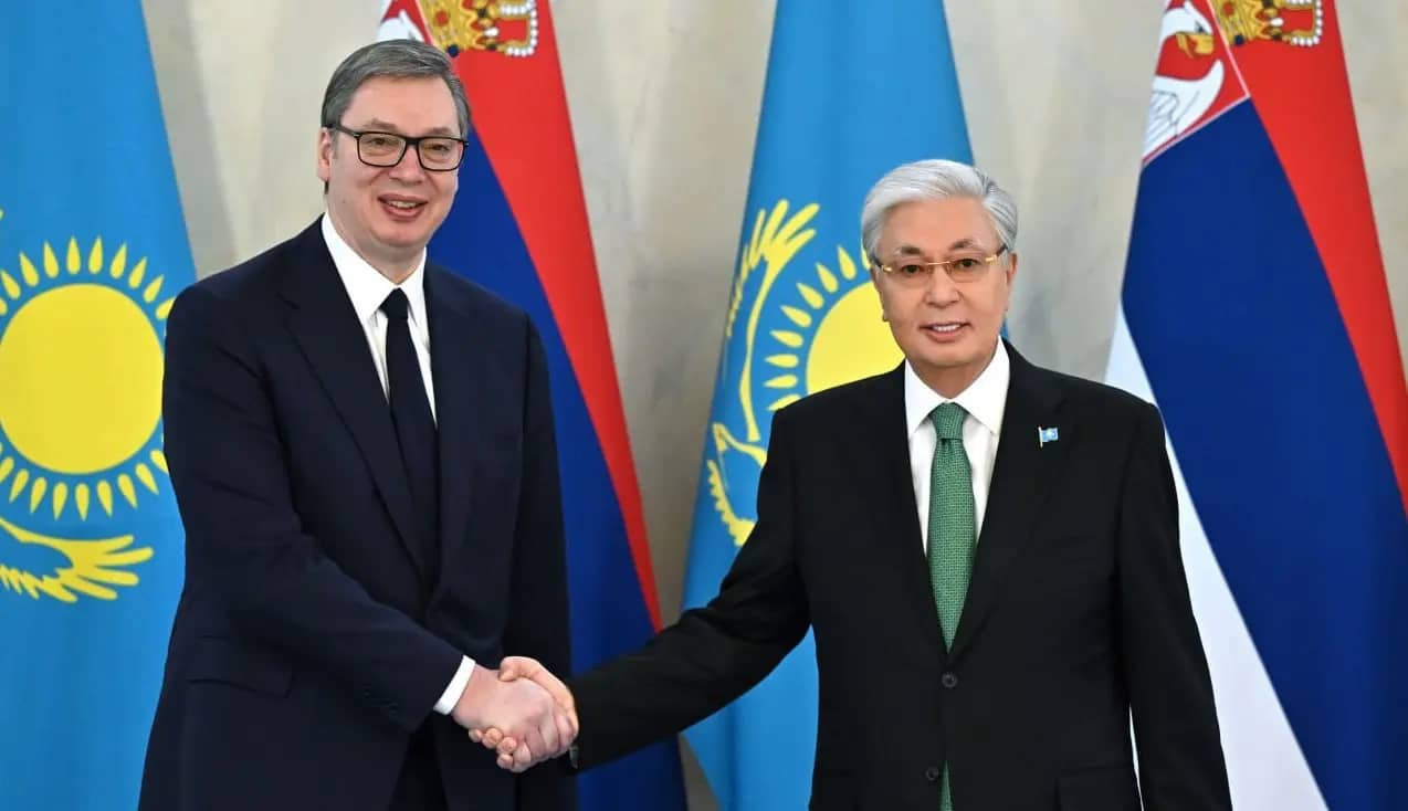 Сербия Еуропадағы маңызды стратегиялық серіктесіміз: Тоқаев Вучичпен келіссөз жүргізді