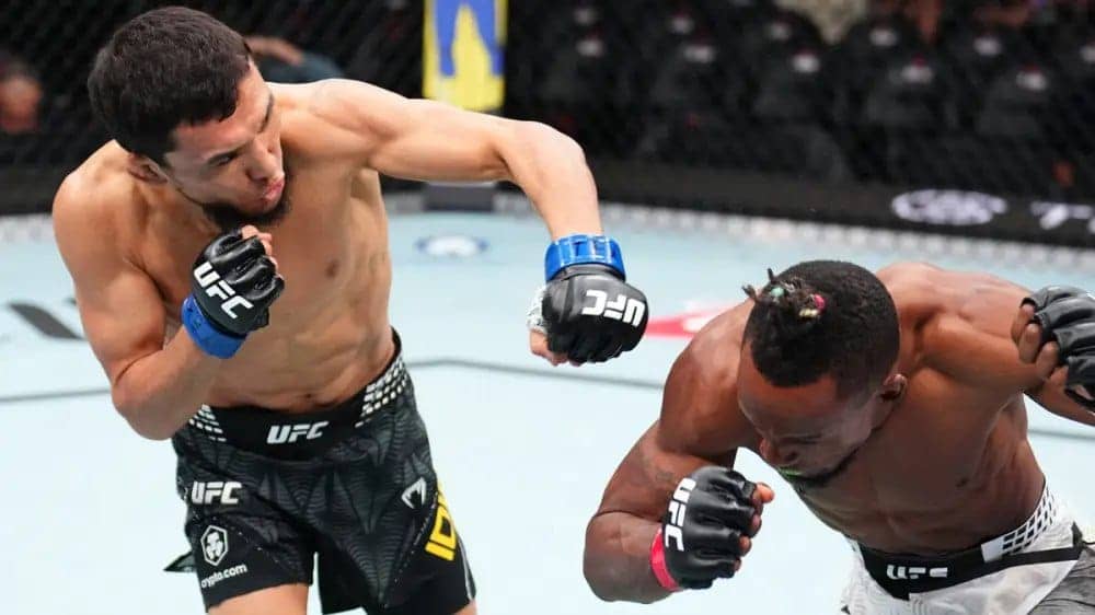 UFC-дегі алғашқы жеңіс: Әліби Ыдырыс Хьюстонда қарсыласын тізе бүктірді