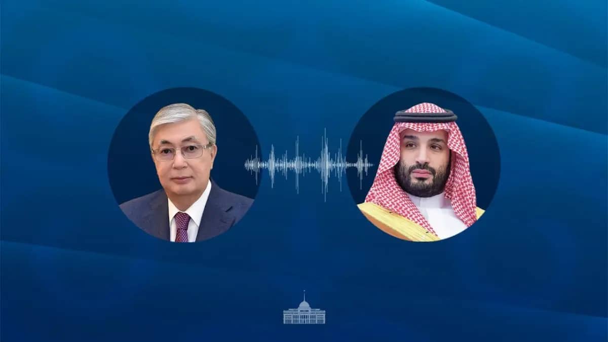 Президентке Сауд Арабиясы Королі мен Тақ мұрагерінен хат келді