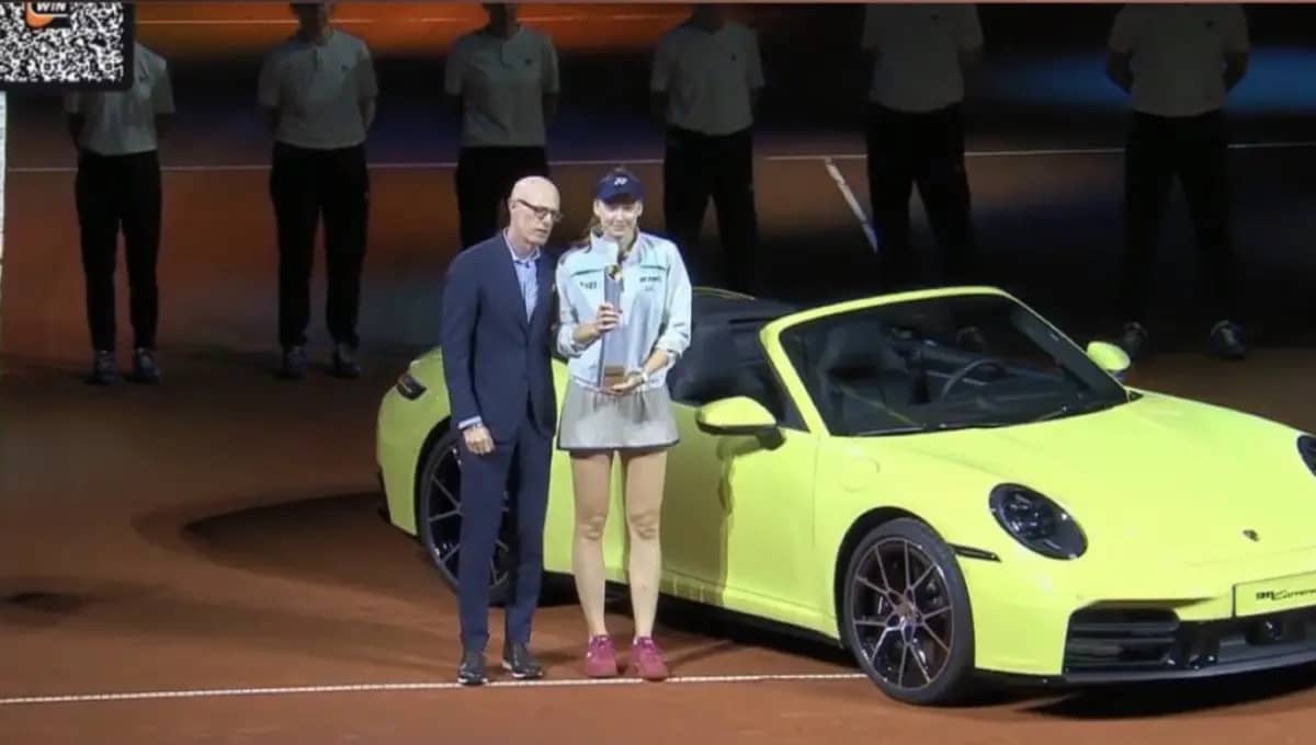 Porche көлігін иеленді: Елена Рыбакина мансабында екінші рет Штутгарттағы турнирде топ жарды