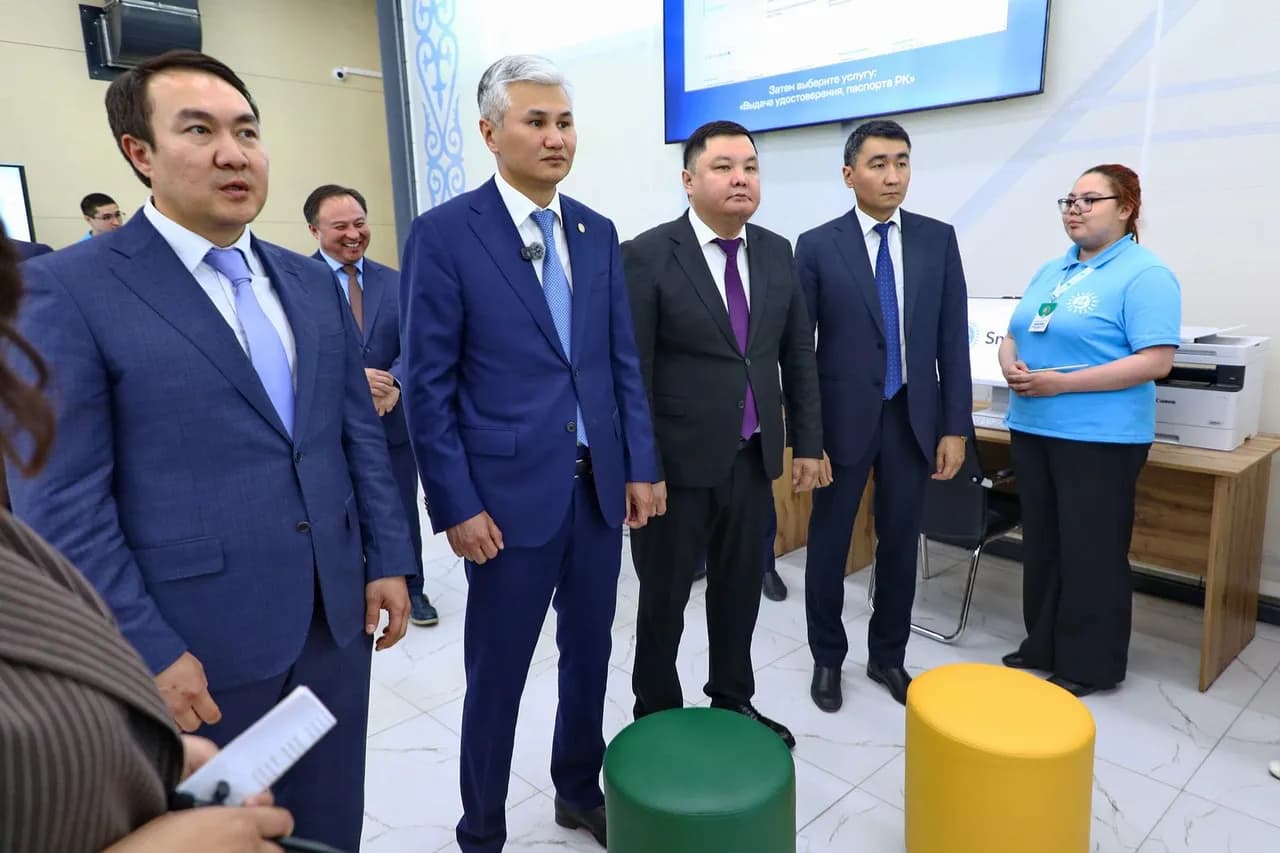 Область Ұлытау первой в республике открыла цифровое пространство «Smart Point»