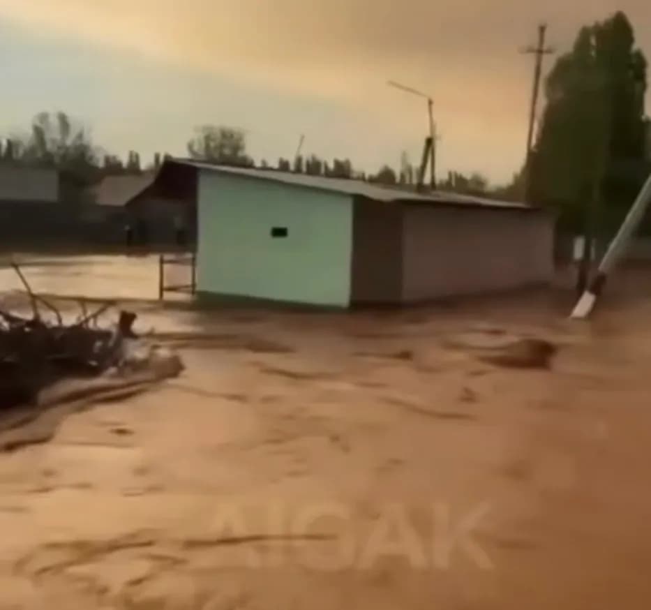 Көпір бұзылған: Түркістан облысында 78 адам құтқарылды 