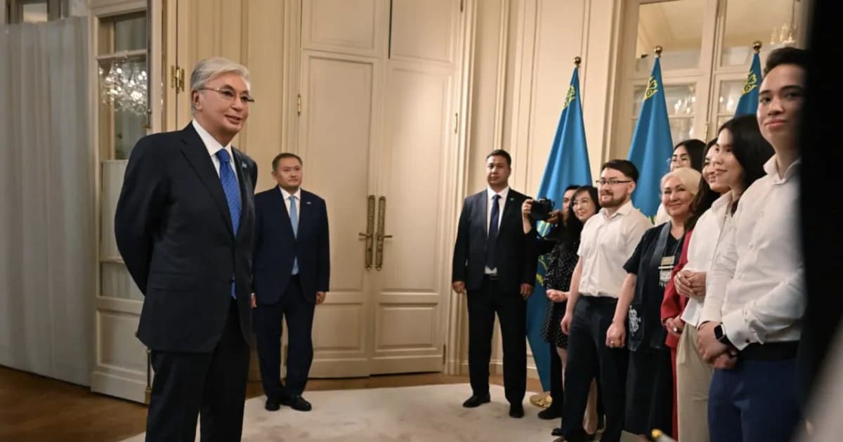 «Біз озық, дамыған, әділетті ел болуымыз керек»: Тоқаев Бельгияда тұратын отандастармен кездесті 