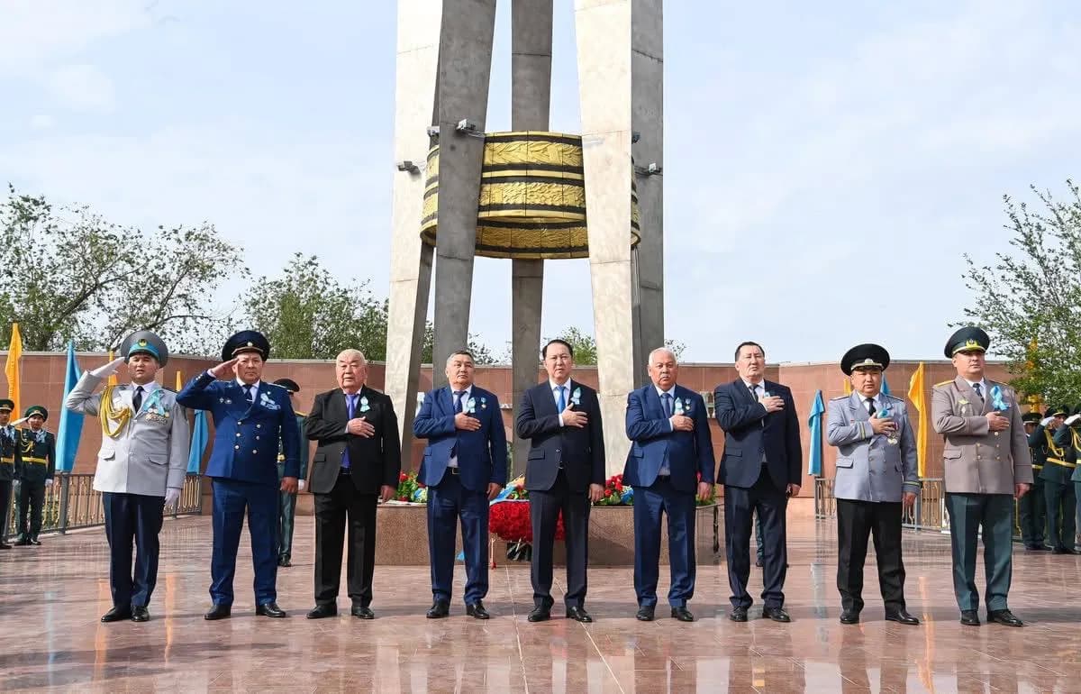 Қызылордада Жеңіс күніне арналған салтанатты шара өтті