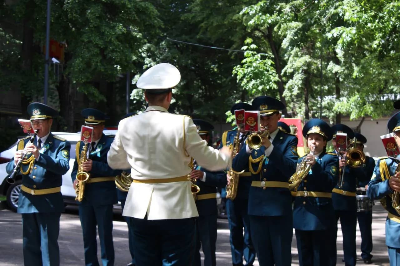 104 жастағы майдангер Зұлқарнай Сейітовке құрмет көрсетілді