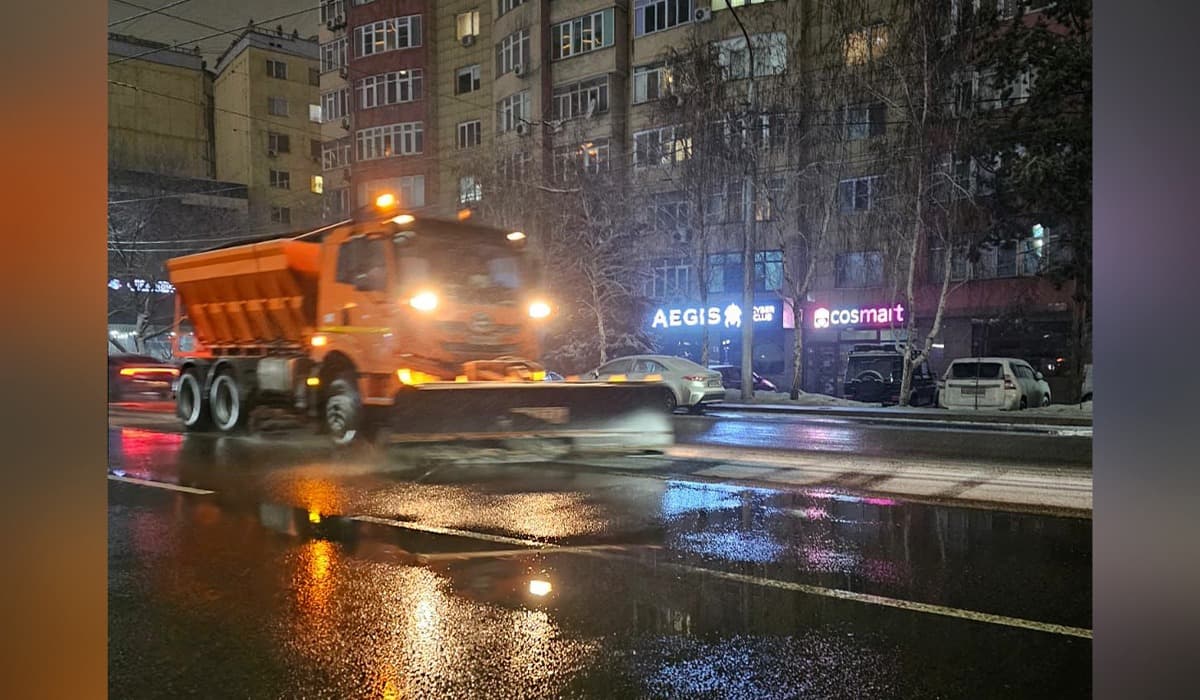Қаланы қардан тазалау ерекше бақылауда - Алматы әкімі