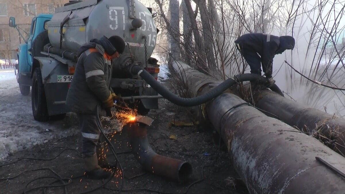 Ескі құбырлардың жарылуы салдарынан петропавлдықтар да жылусыз қалды