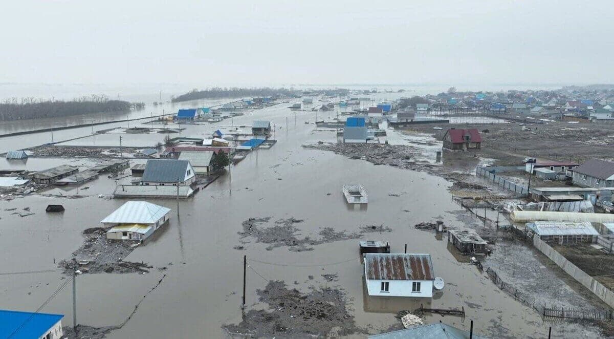 Петропавлда 1 600-ден аса үй су астында қалды