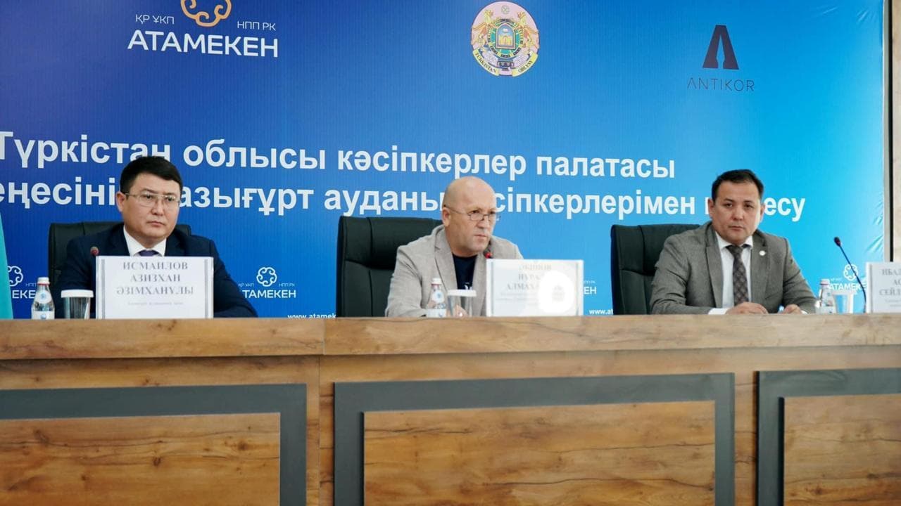 Қазығұрт ауданында 12 мыңнан астам кәсіпкер бар – әкім