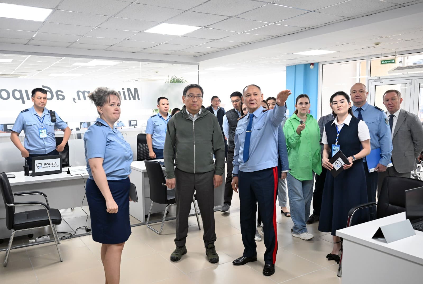 Алматыдағы полицияның сервистік орталықтарында 55 қызмет түрі көрсетіледі