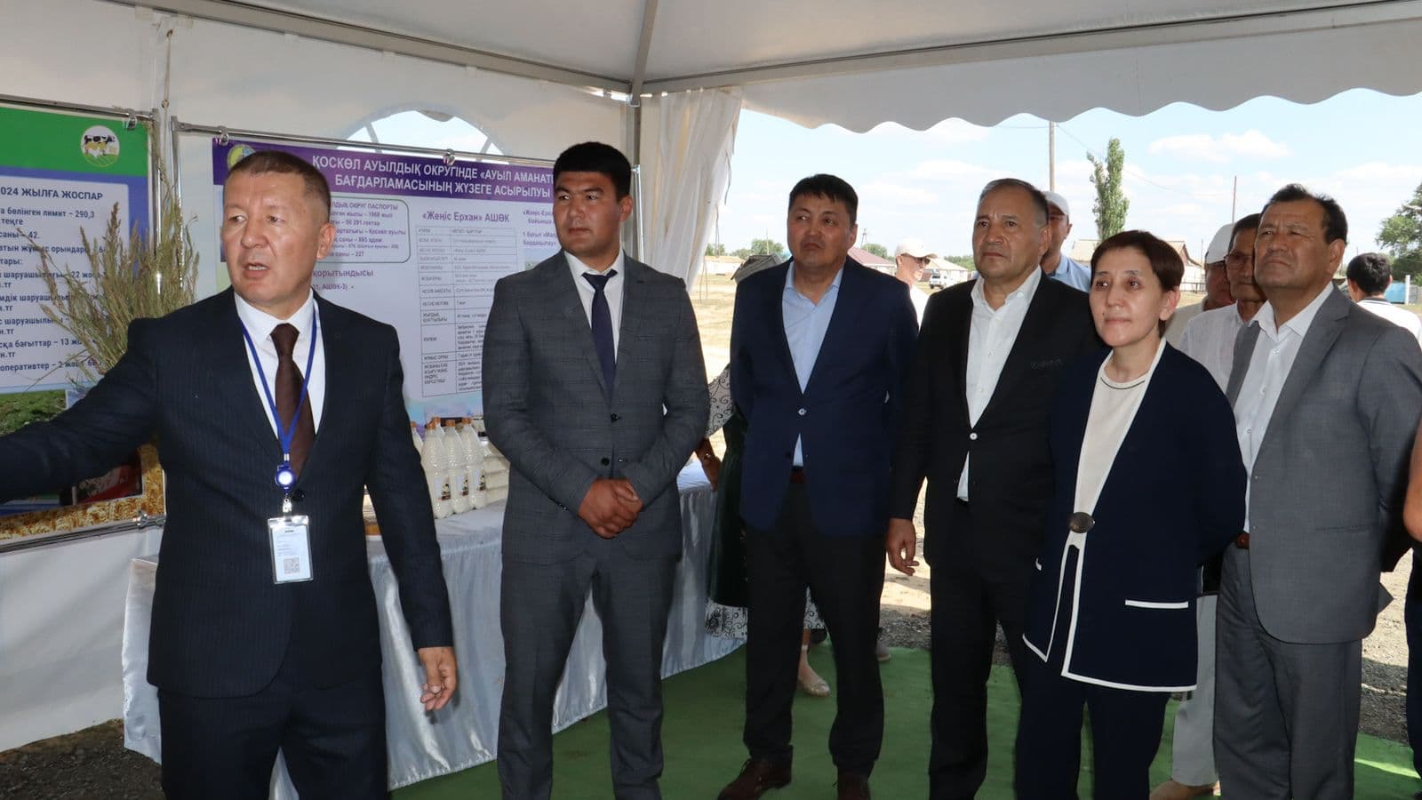 Тамара Дүйсенова БҚО-да тұтас ауылды біріктірген ауыл шаруашылығы кооперативін құрудың табысты тәжірибесімен танысты