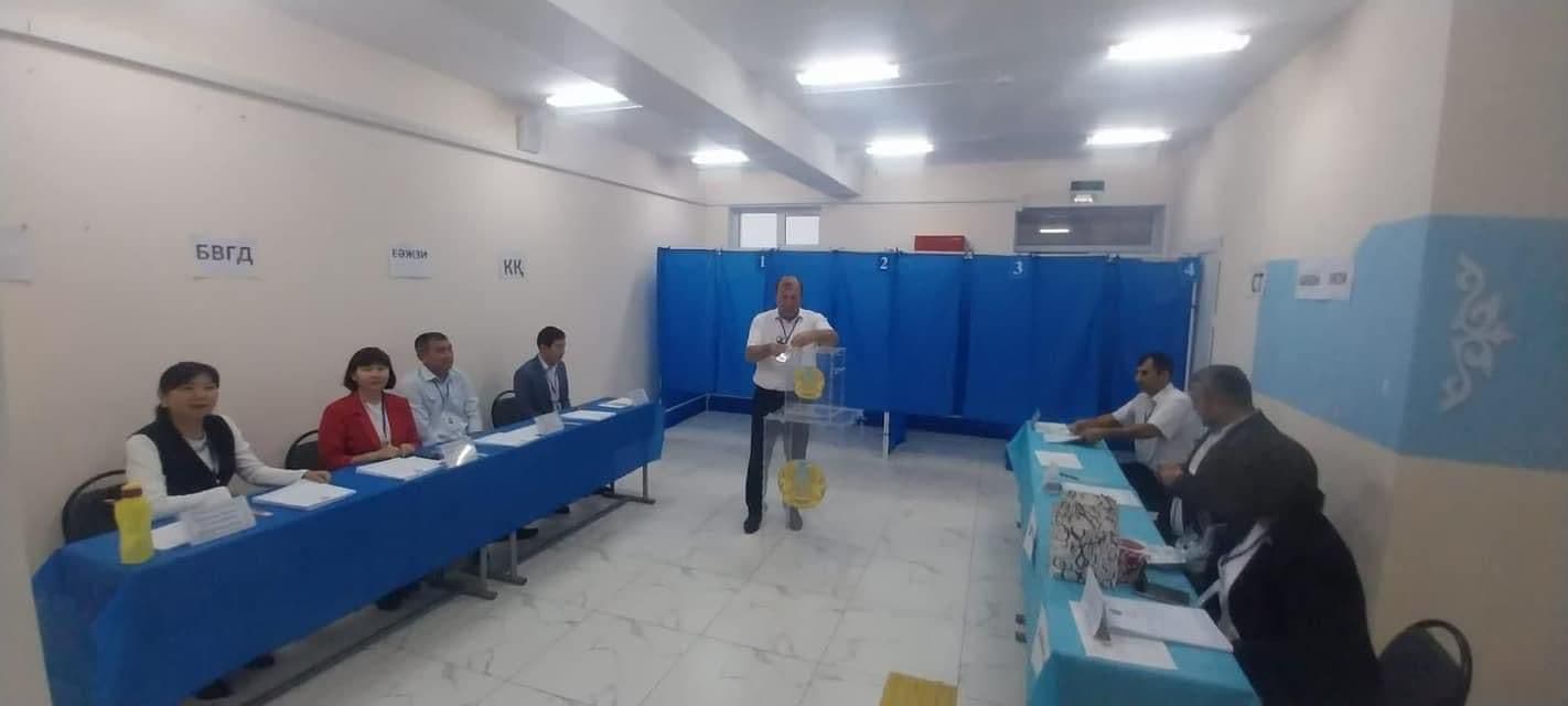 Референдум: Түркістан облысында 1 мыңға жуық учаске өз жұмысын бастады