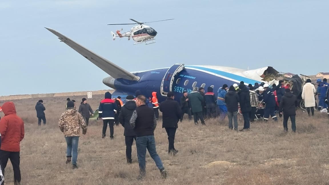 Қазақстанның Көлік министрлігі Ақтау маңындағы ұшақ апатына қатысты шұғыл мәлімдеме жасады