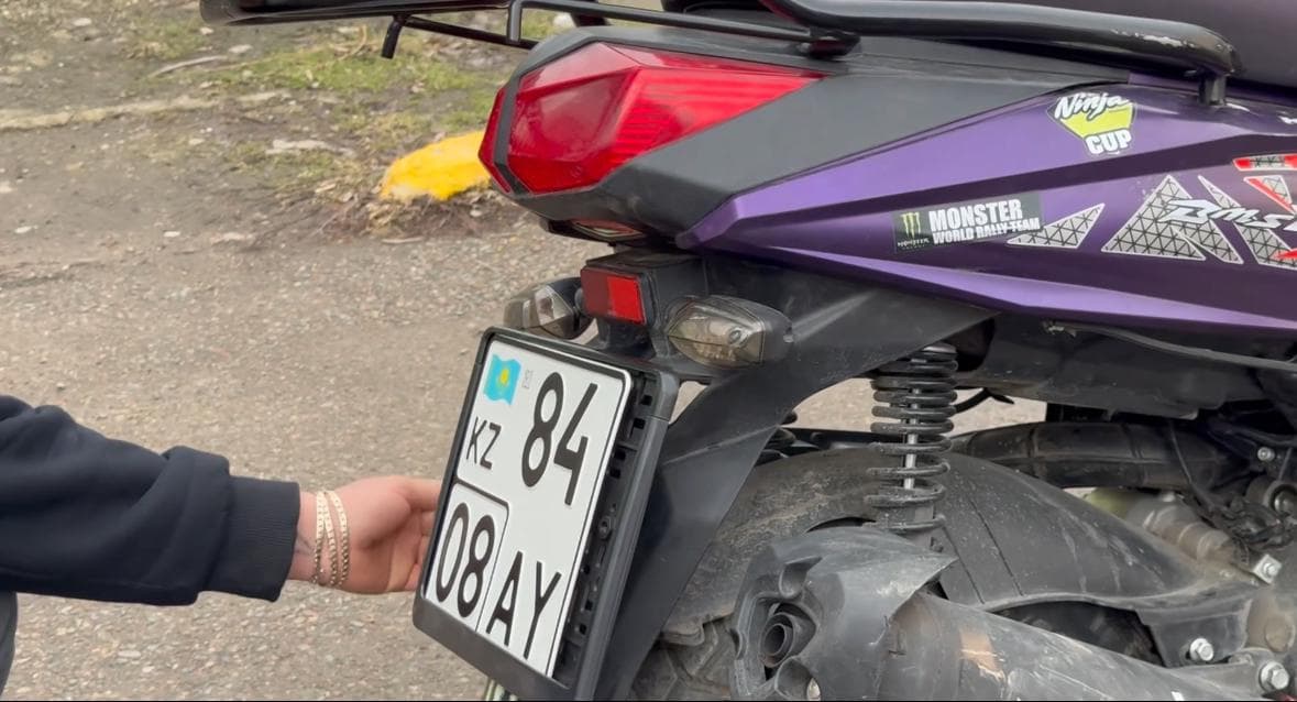 Жамбыл облысында алғашқы мопед тіркелді