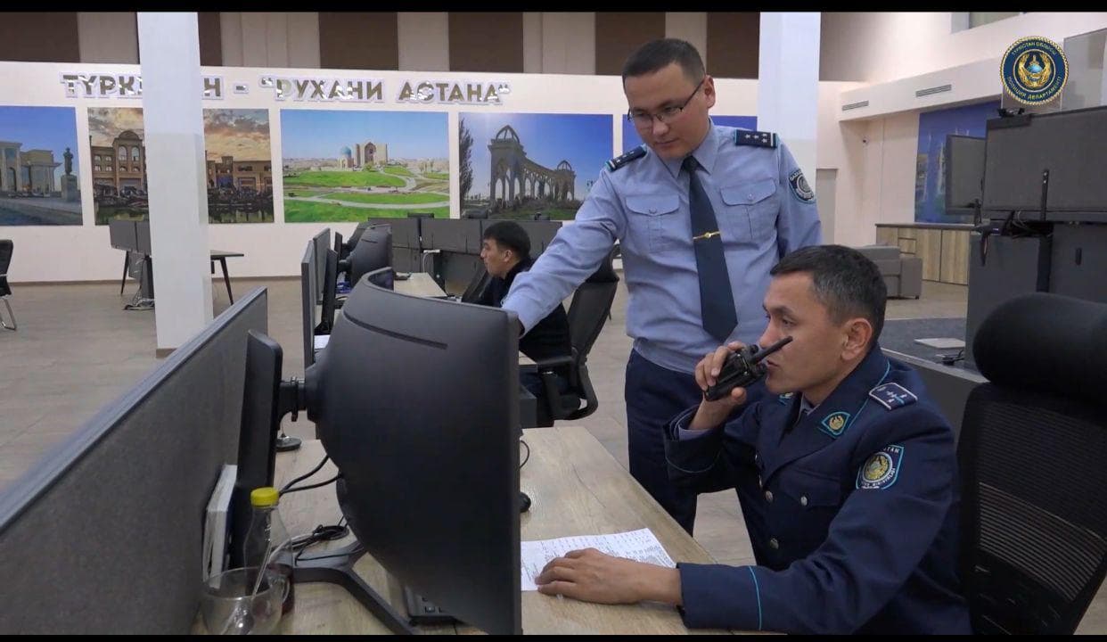 Түркістан облысында жаңа жыл түні полицияға 200-ден астам шағым түскен