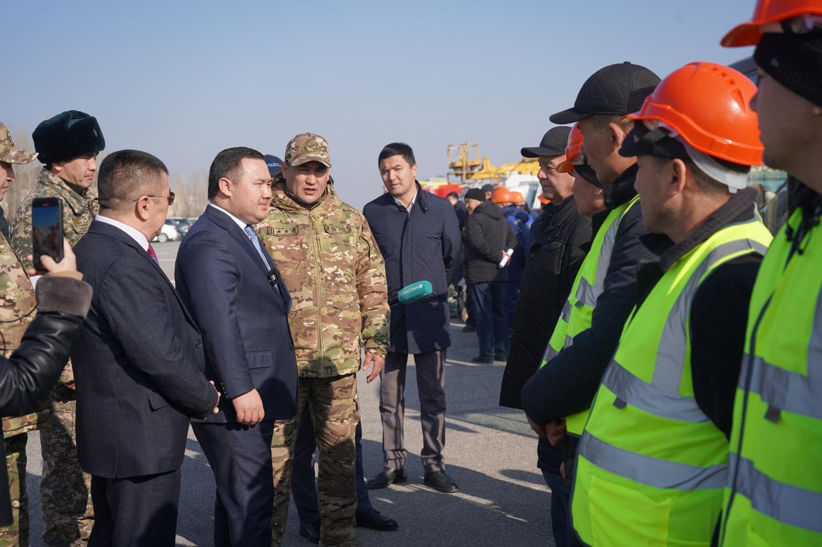 Түркістанда су тасқынына қарсы оқу-жаттығу жиыны өтті