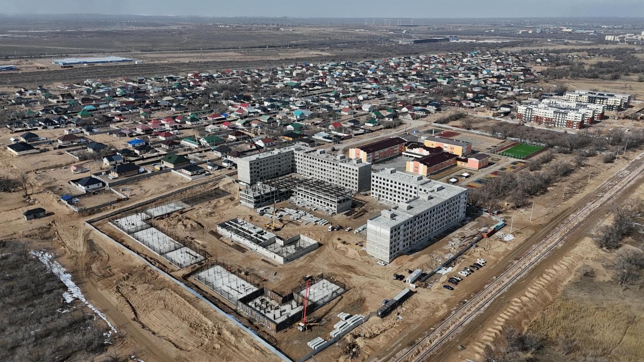 Қонаевта 121 мың шаршы метр тұрғын үй салынып жатыр
