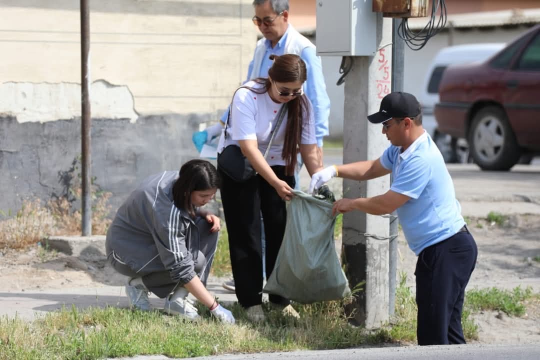 Жалпықалалық сенбілікте 100 тоннадан астам қоқыс жиналды