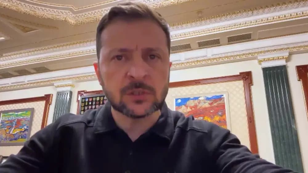 Зеленский тез арада 30 күндік атысты тоқтатуды ұсынды