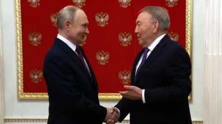 Назарбаев Ресейде Путинмен кездесті