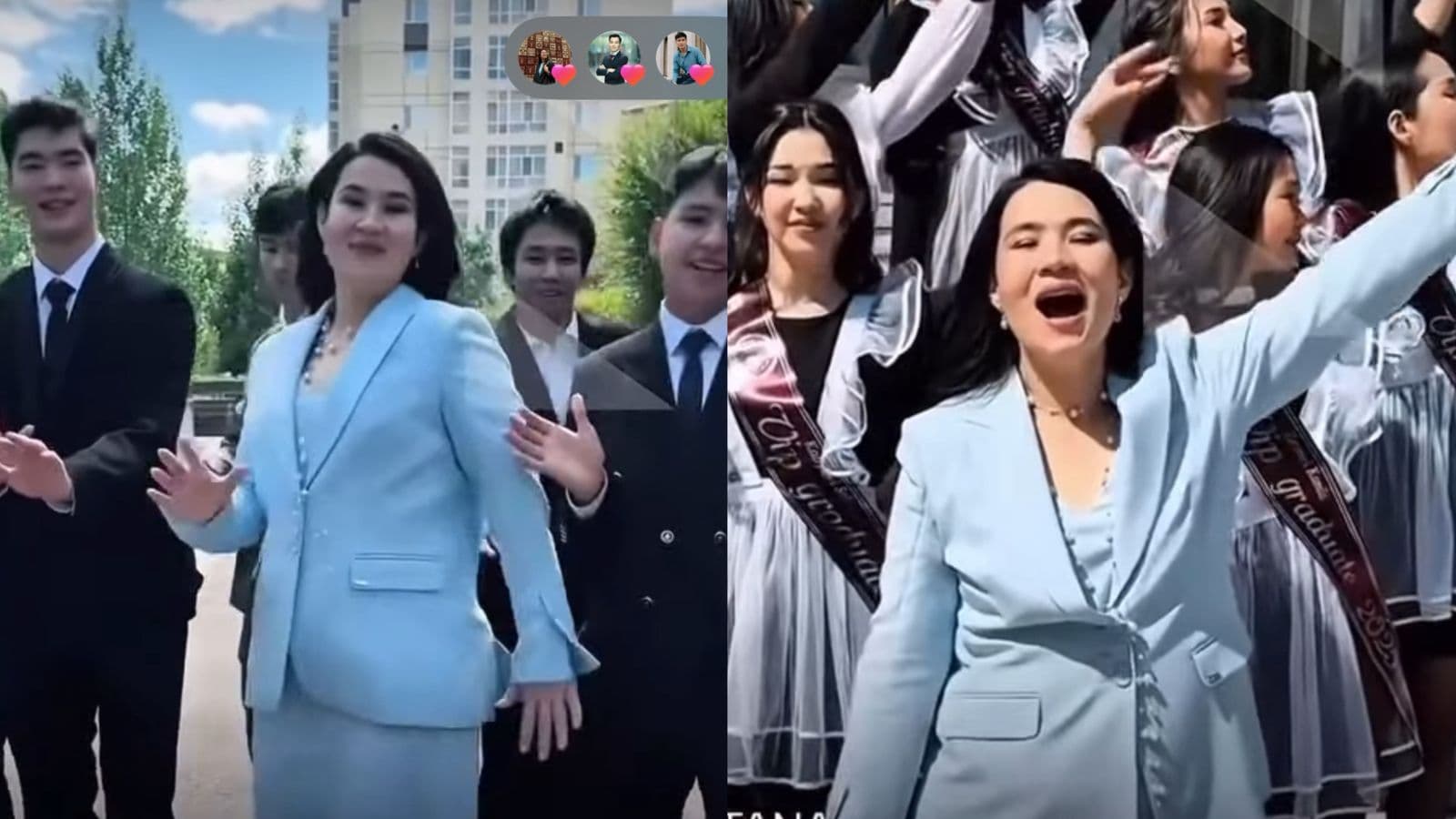 Астаналық Ақмоншақ: Димаштың челленджін қолдаған директор көптің ықыласына бөленді (ВИДЕО)