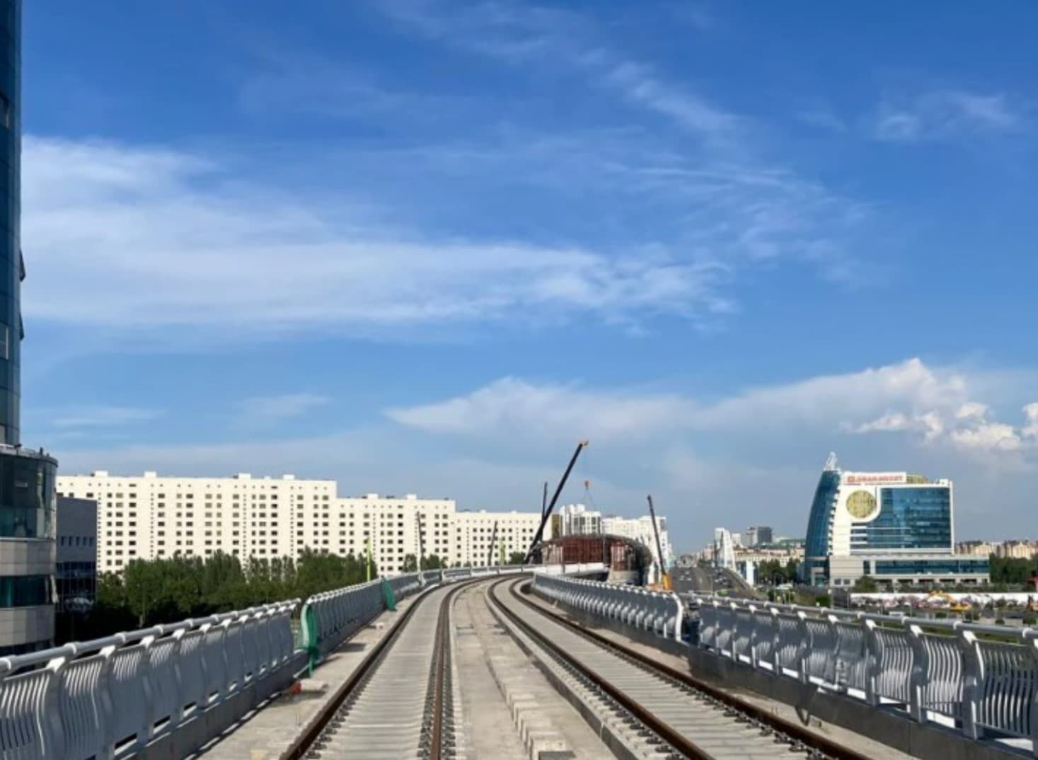 Астанада қыркүйекте LRT желісі сынақтан өткізіледі